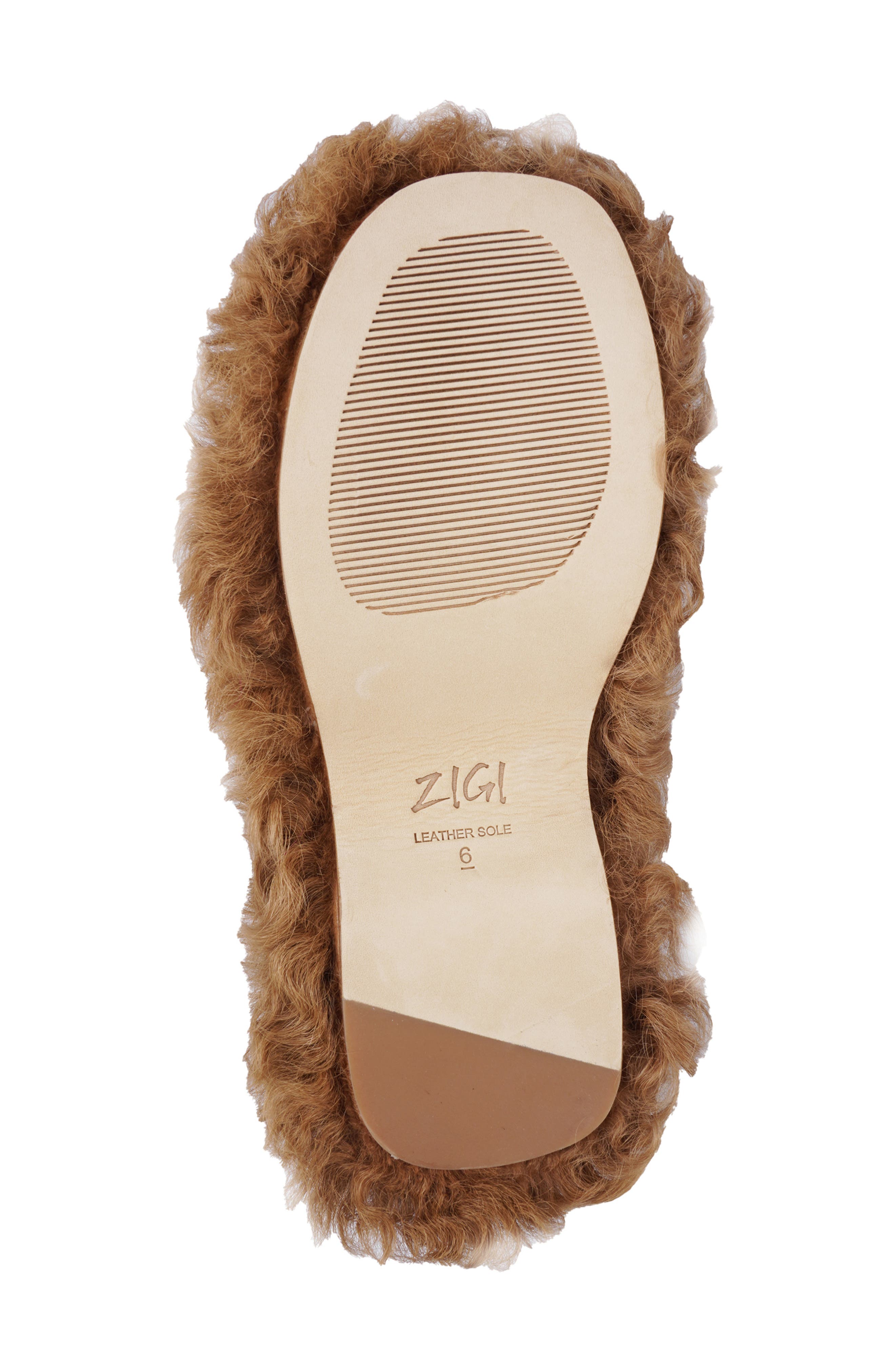 Jincy Genuine Shearling Clog, Alternate, color, TAN