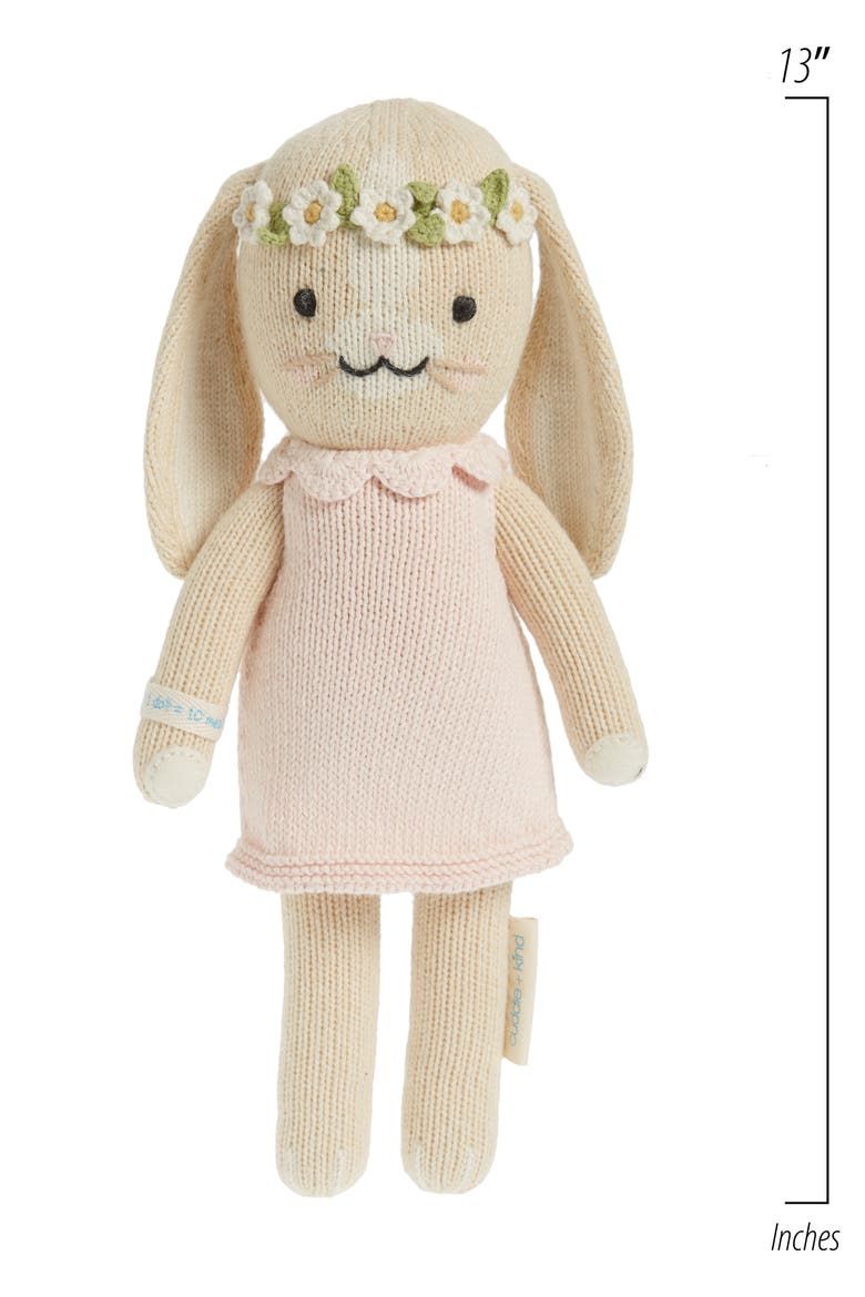 Mini Blush Hannah the Bunny Stuffed Animal, Alternate, color, PINK