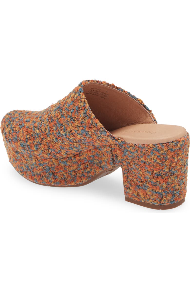 Chocolat Blu Gertie Platform Clog, Alternate, color, Rust Multi Tweed