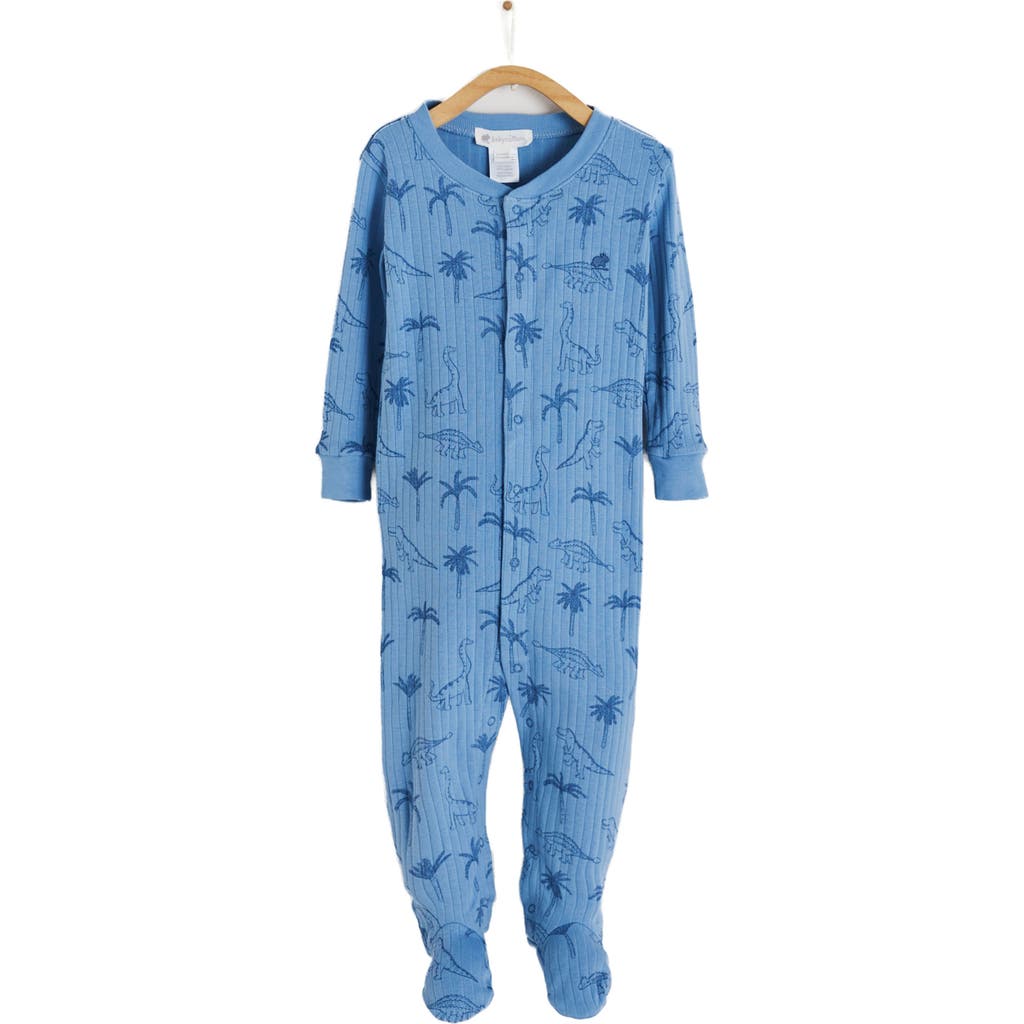 Babycottons Roar Front-snap Footie