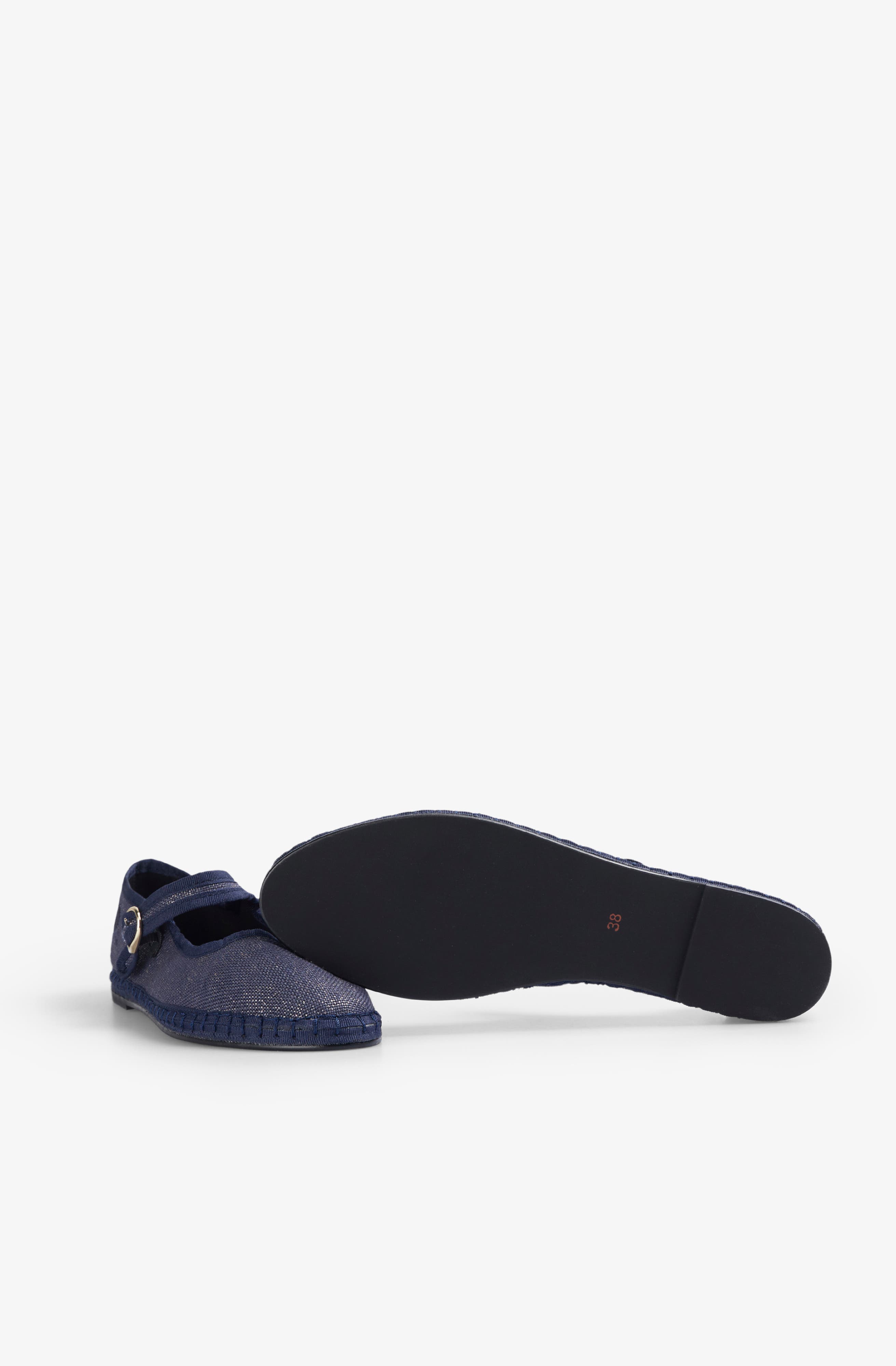 Rustic Strap Slipper, Alternate, color, Blue