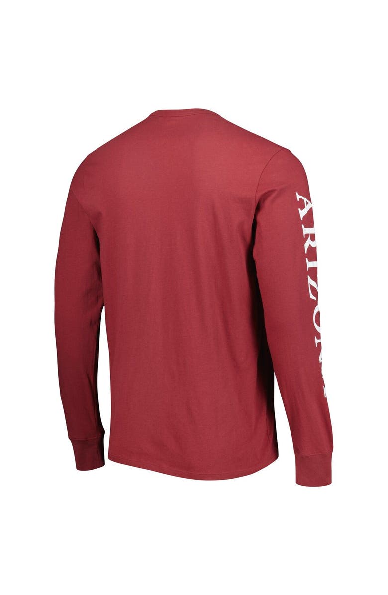 '47 Men's '47 Cardinal Arizona Cardinals Triple Threat Franklin Long Sleeve T-Shirt, Alternate, color, Cardinal