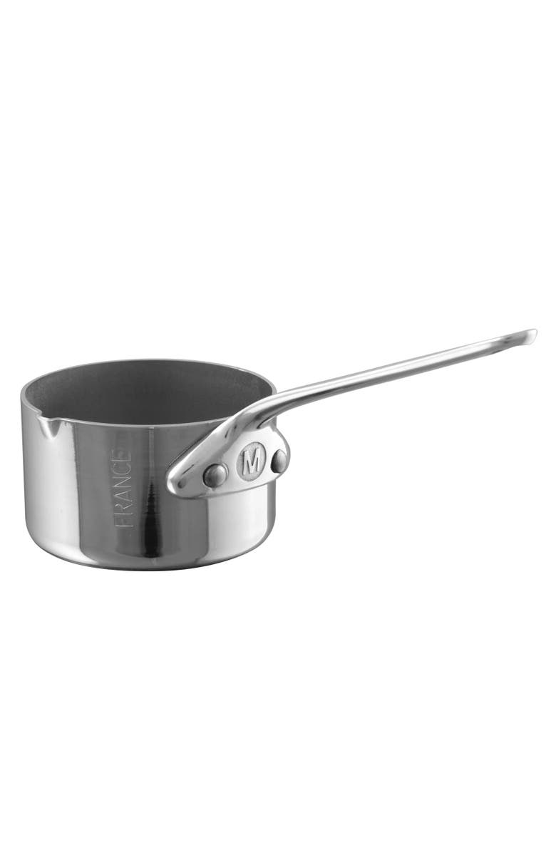 Mauviel M'Minis Saucepan, 2 Inch, Main, color, Silver
