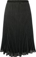 WDNY Tipped Pleated Pull-On Skirt