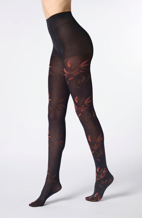 Shaded Leaves Tights
