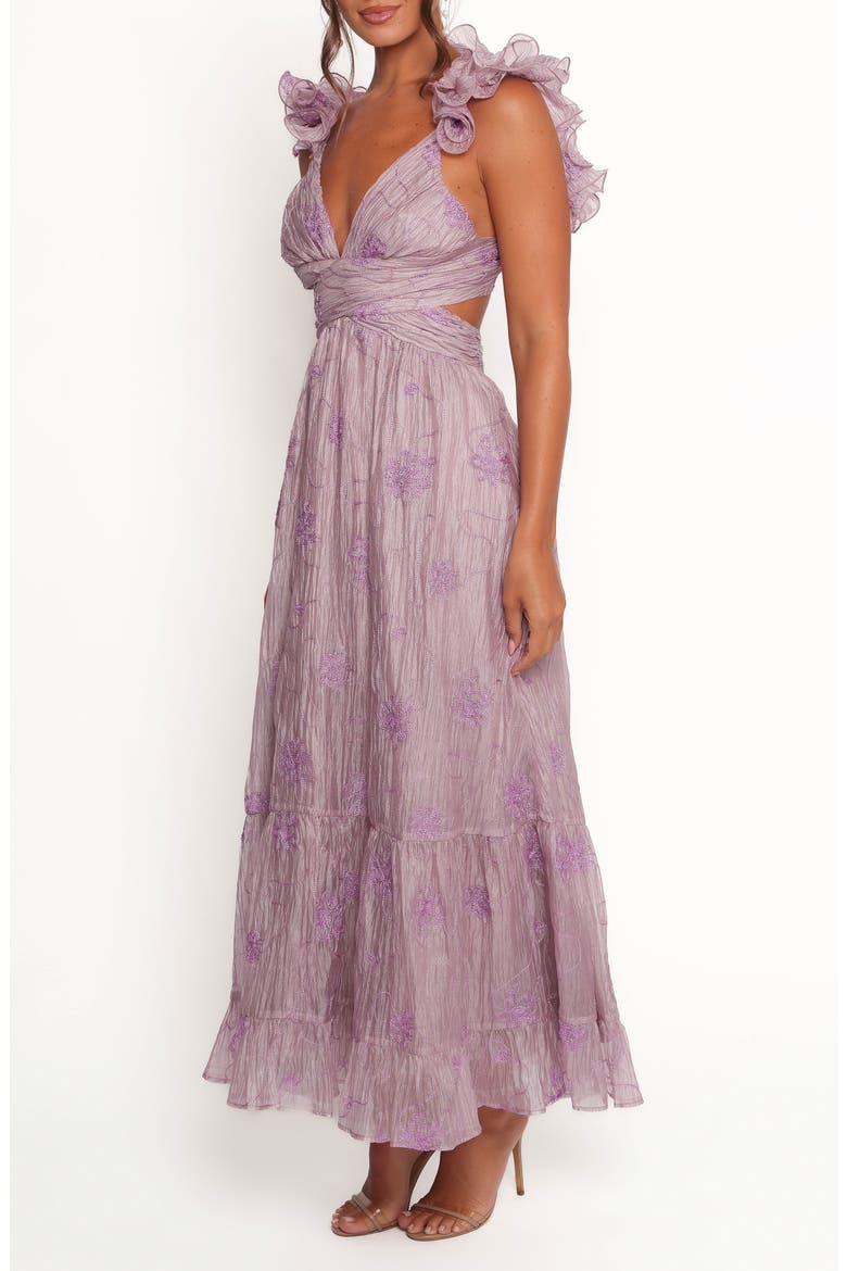 Harmony Floral Maxi Dress, Alternate, color, LILAC