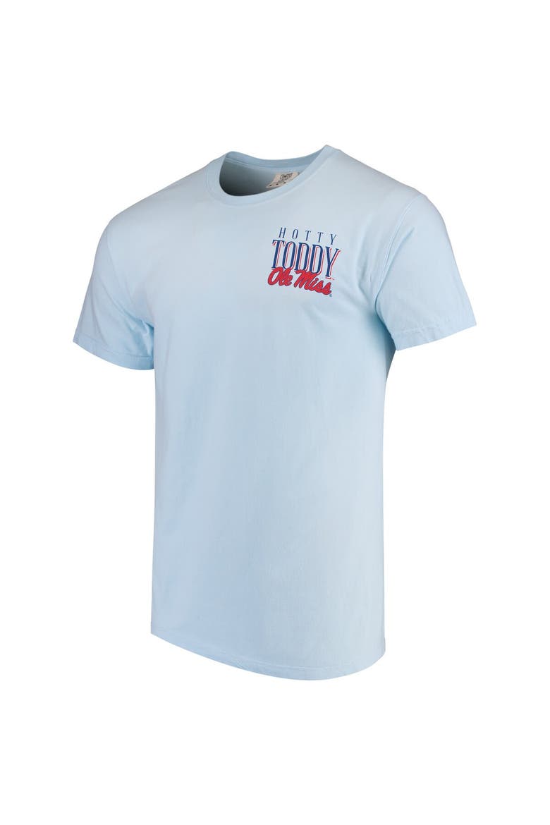 Men's Light Blue Ole Miss Rebels Welcome to the South Comfort Colors T-Shirt, Alternate, color, Light Blue