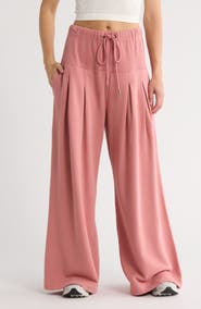 Free People FP Movement Studio Siren Cotton Drawstring Pants