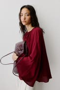 H&M Cape Blouse