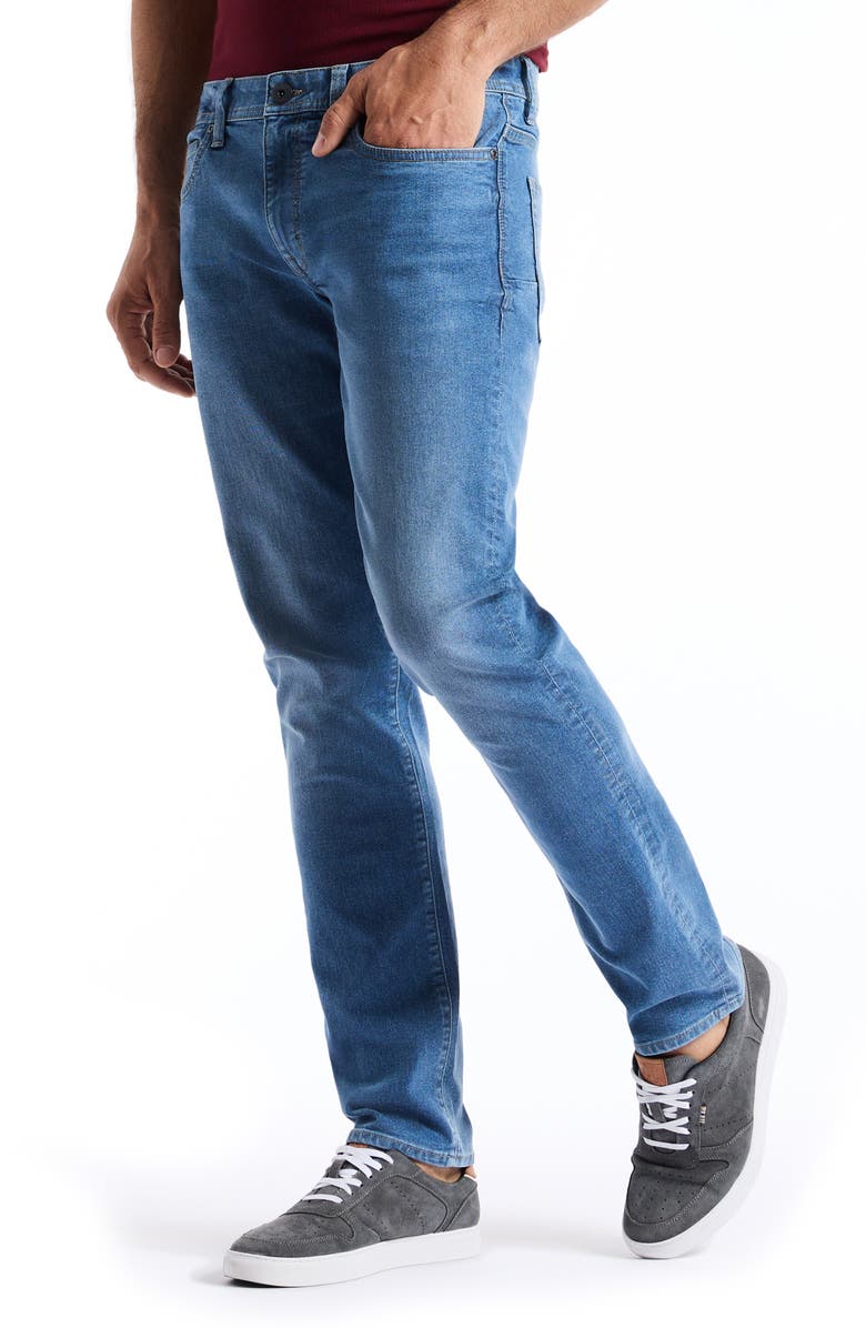 Robert Graham Merton Straight Leg Jeans, Alternate, color, Light Indigo
