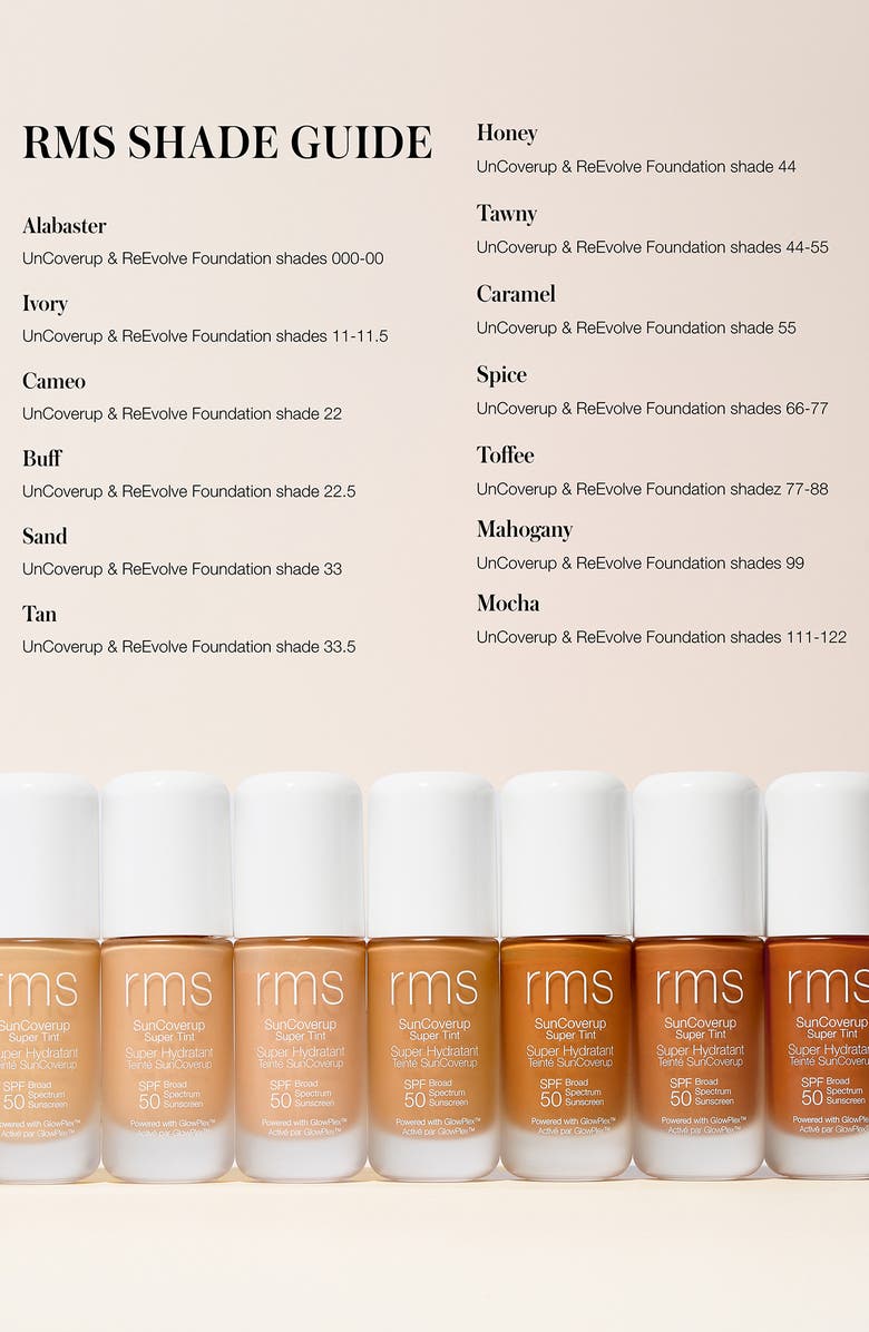 RMS Beauty SunCoverup Super Tint Broad Spectrum SPF 50 Sunscreen, Alternate, color, Alabaster