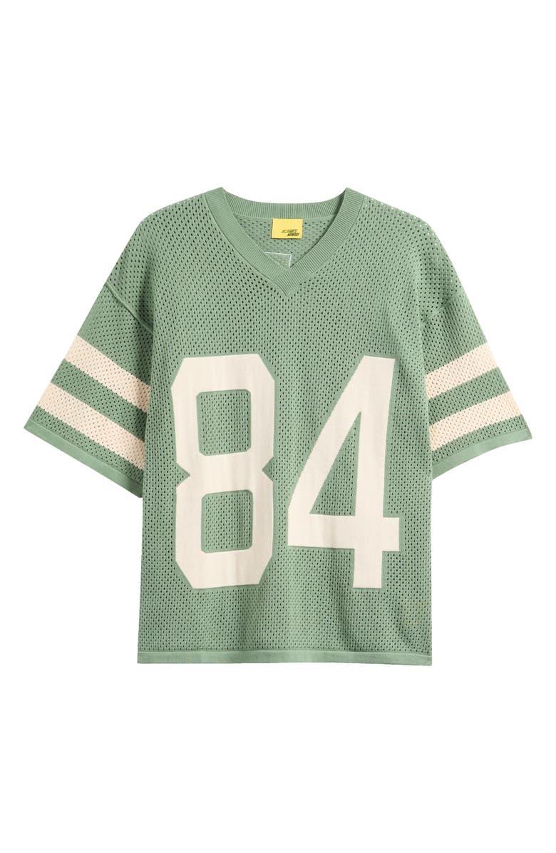 DIET STARTS MONDAY '84 Mesh Cotton Appliqué Jersey, Alternate, color, 