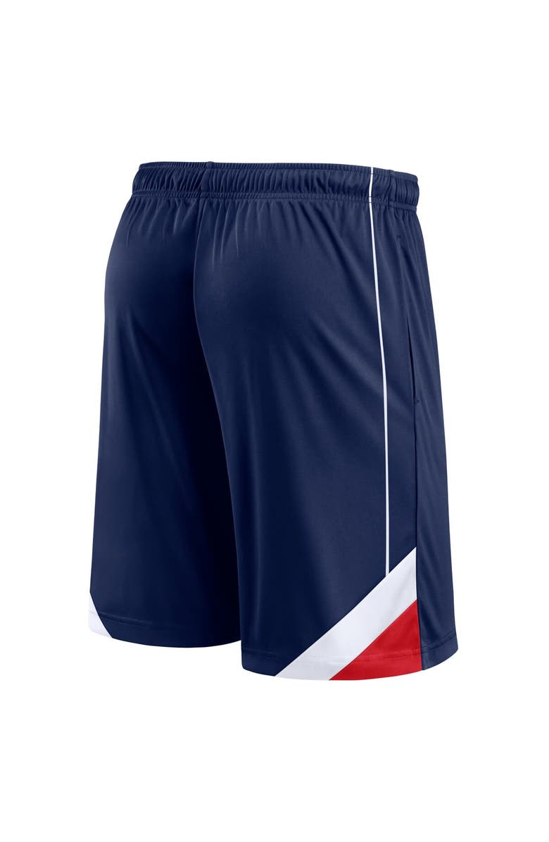 FANATICS Men's Fanatics Branded Navy New England Patriots Slice Shorts, Alternate, color,