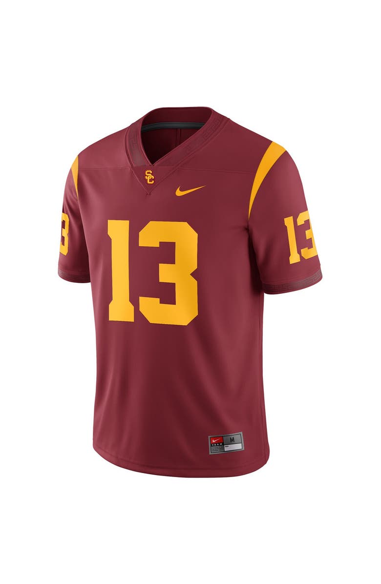 Nike Men's Nike Caleb Williams Cardinal USC Trojans Replica Game Jersey, Alternate, color, Cardinal