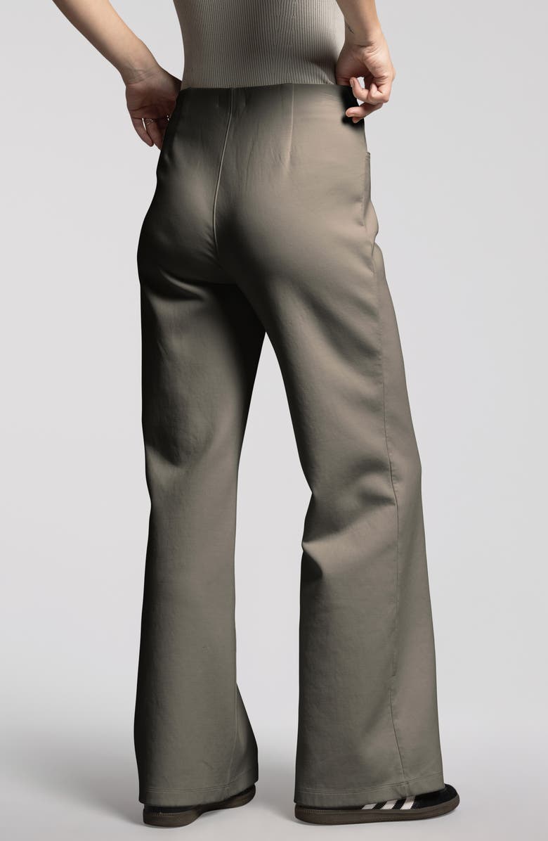 WEEKEND LOS ANGELES Genevieve Wide Leg Pants, Alternate, color, Black Brown