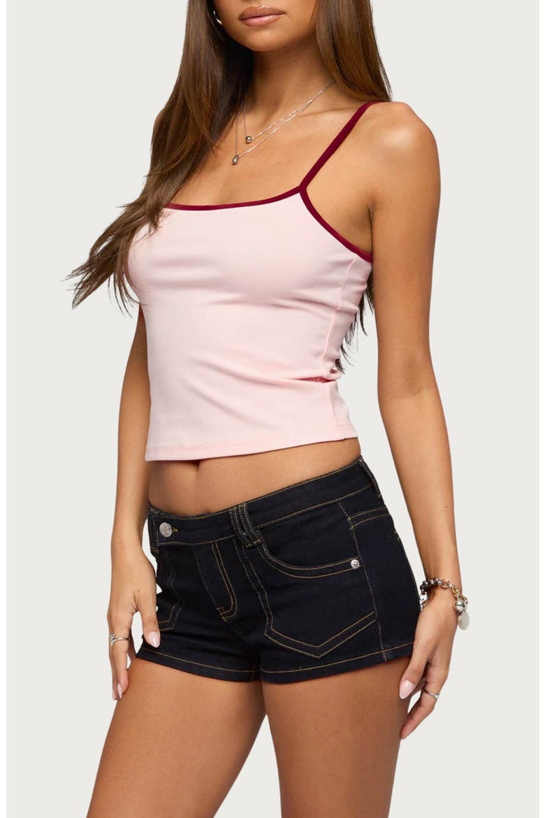 Deanna Stretch Cotton Crop Camisole, Alternate, color, LIGHT-PINK