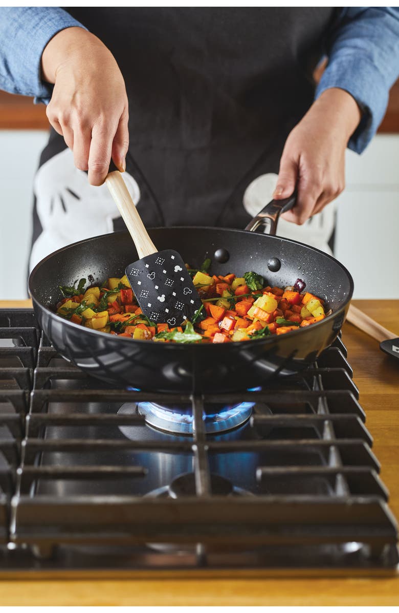 Disney Mickey Set of 2 Monochrome Spatulas, Alternate, color, Black/ White