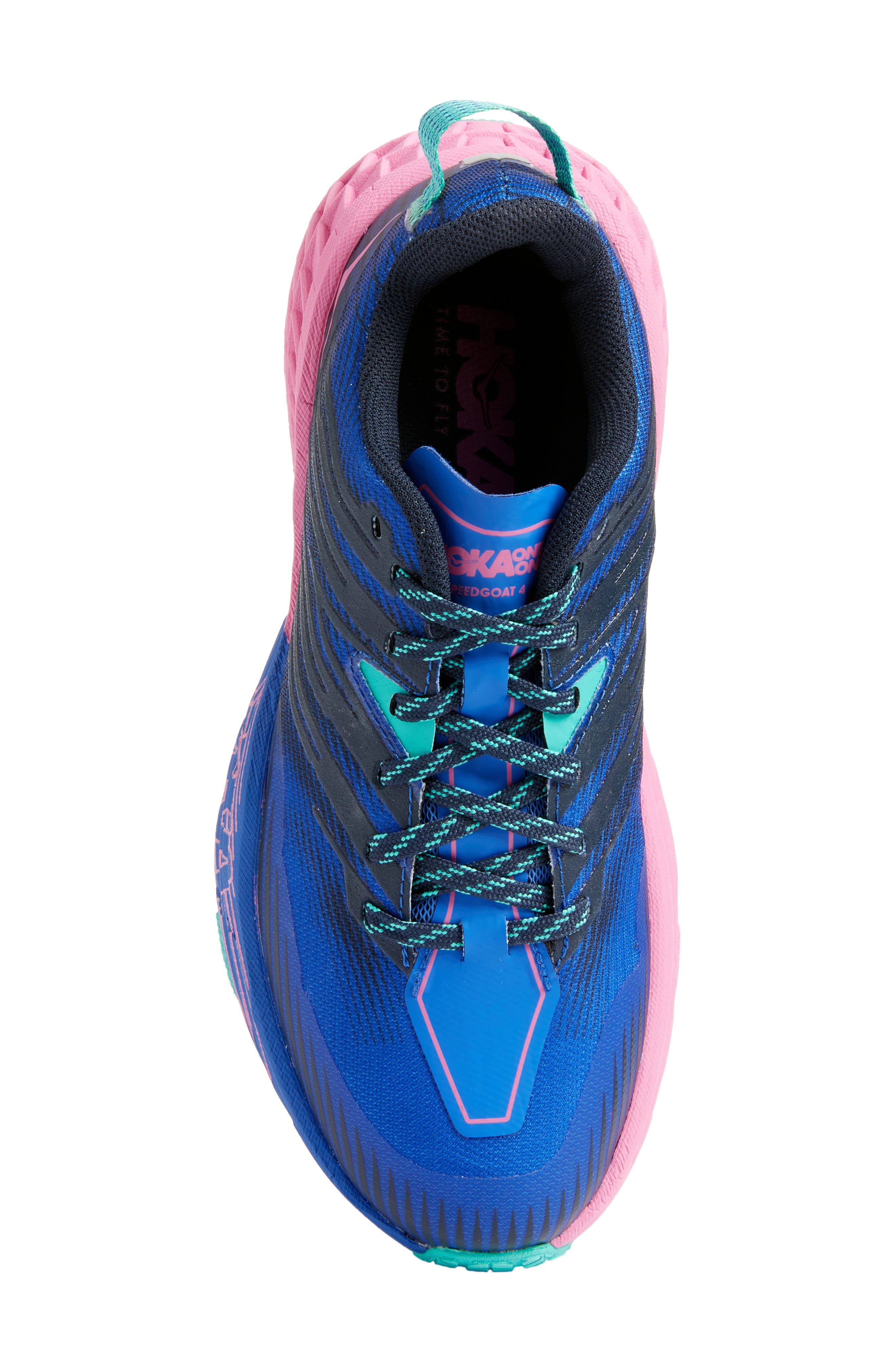 HOKA Speedgoat 4 Trail Running Shoe, Alternate, color, 