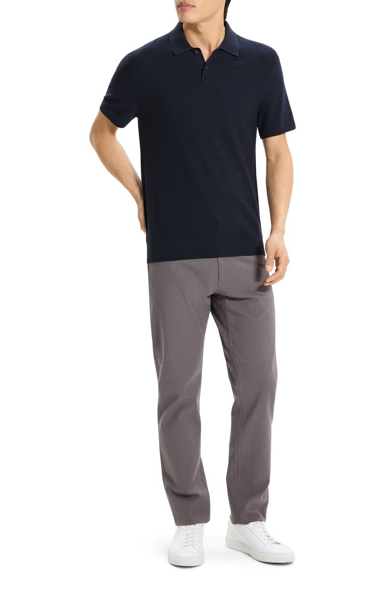 Theory Soris T-Light Polo, Alternate, color, Baltic