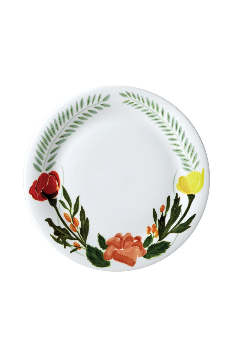 Twig New York Language of Flowers Oval Platter, Alternate, color, Multi