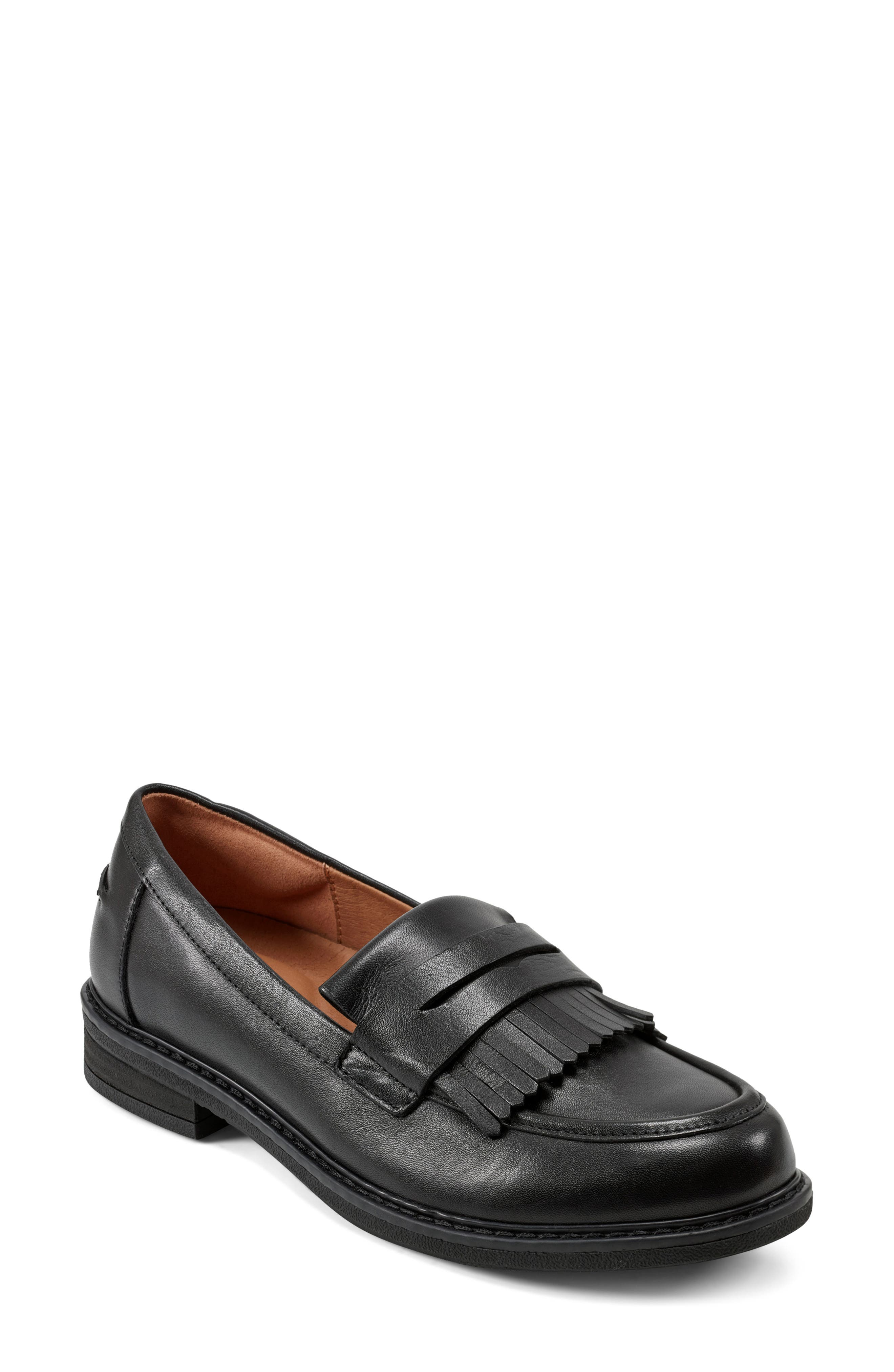 Easy Spirit Jett Fringe Penny Loafer, Main, color, 