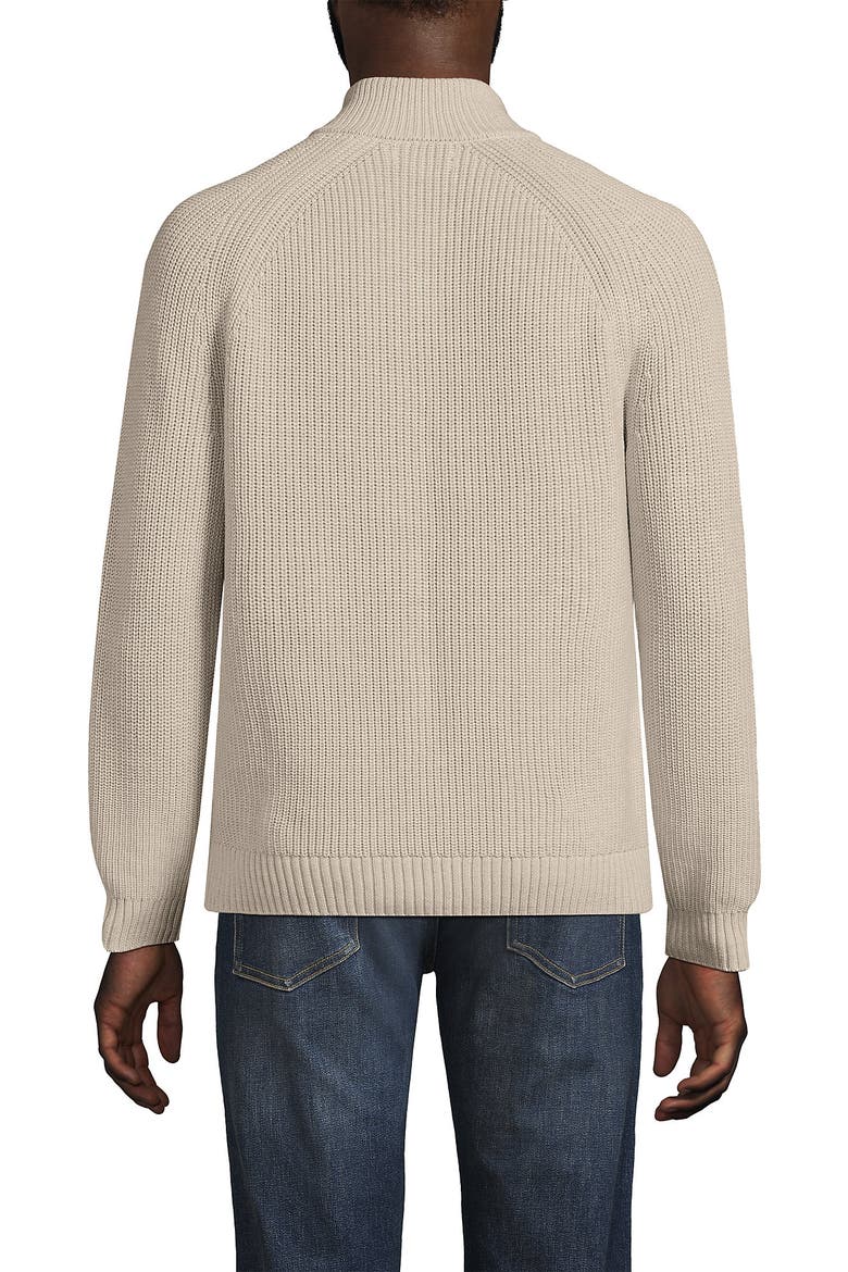 Drifter Quarter Zip Sweater, Alternate, color, Flax Heather