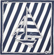 Jacquemus Le Foulard Bateau Corde Silk Scarf