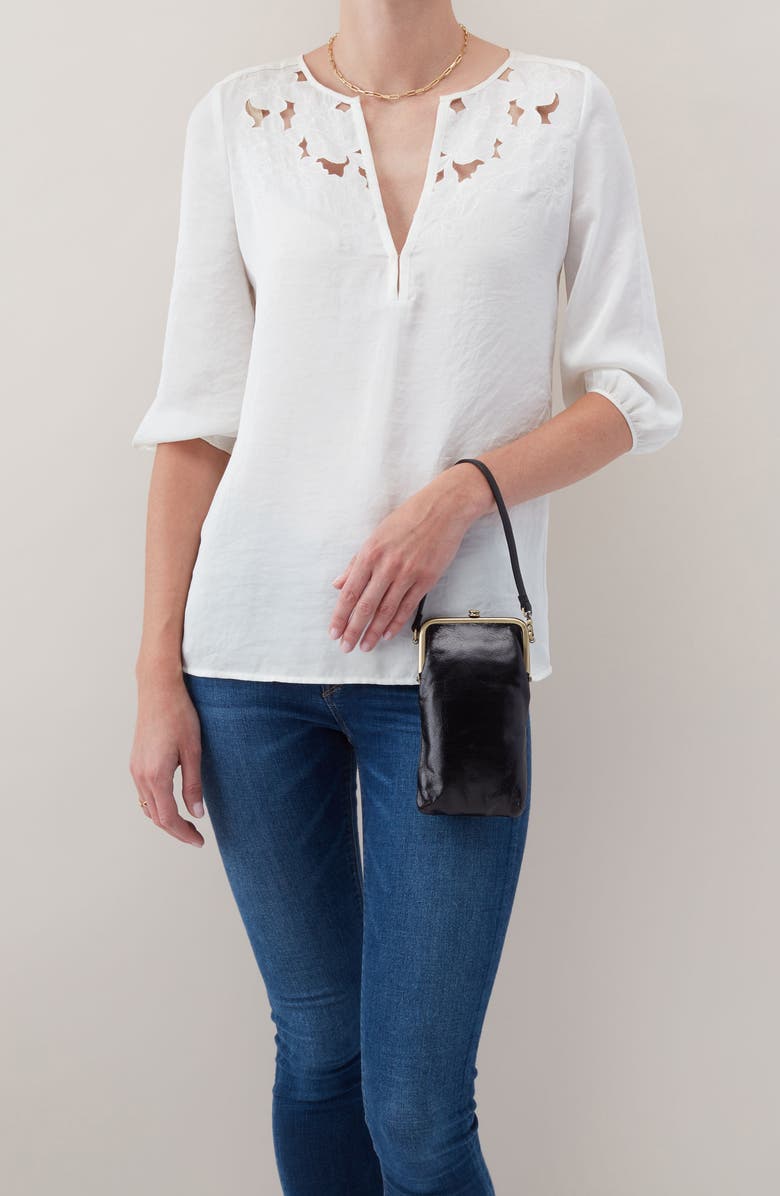 HOBO Melody Leather Crossbody, Alternate, color,