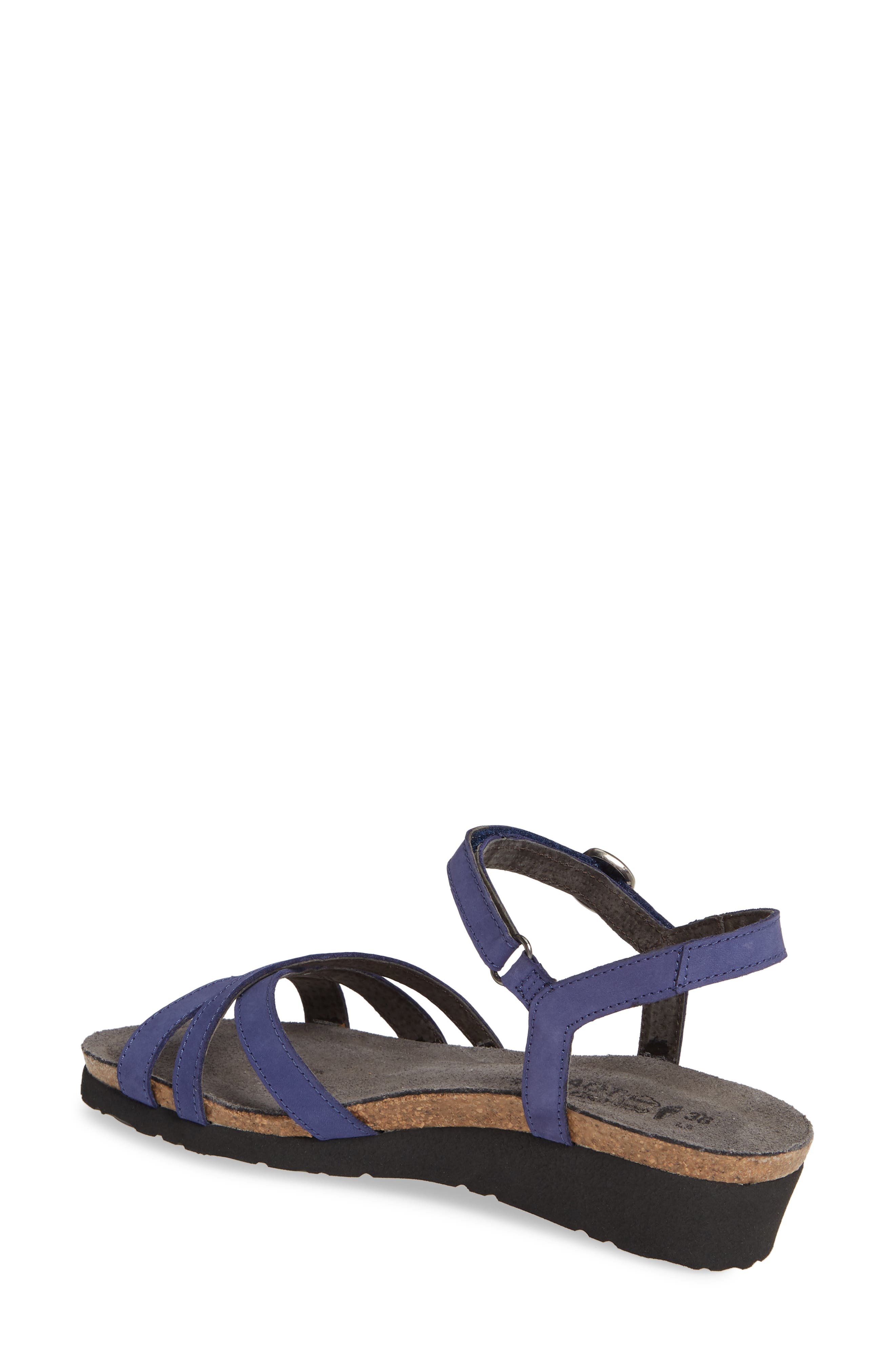 Brittany Sandal, Alternate, color, INDIGO