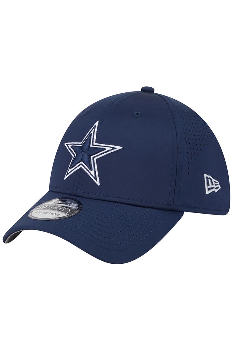 Men's New Era Navy Dallas Cowboys Active 39THIRTY Flex Hat, Alternate, color, Navy