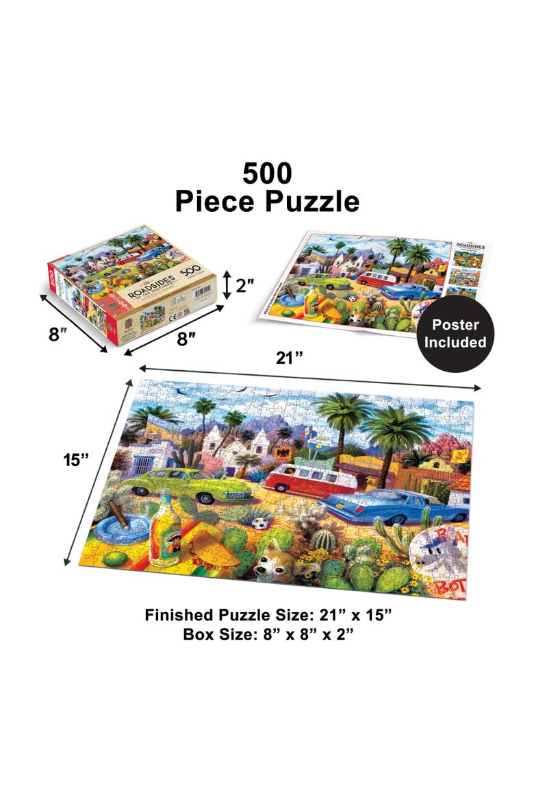 Other Side of the Border 500pc Puzzle, Alternate, color, Multicolor