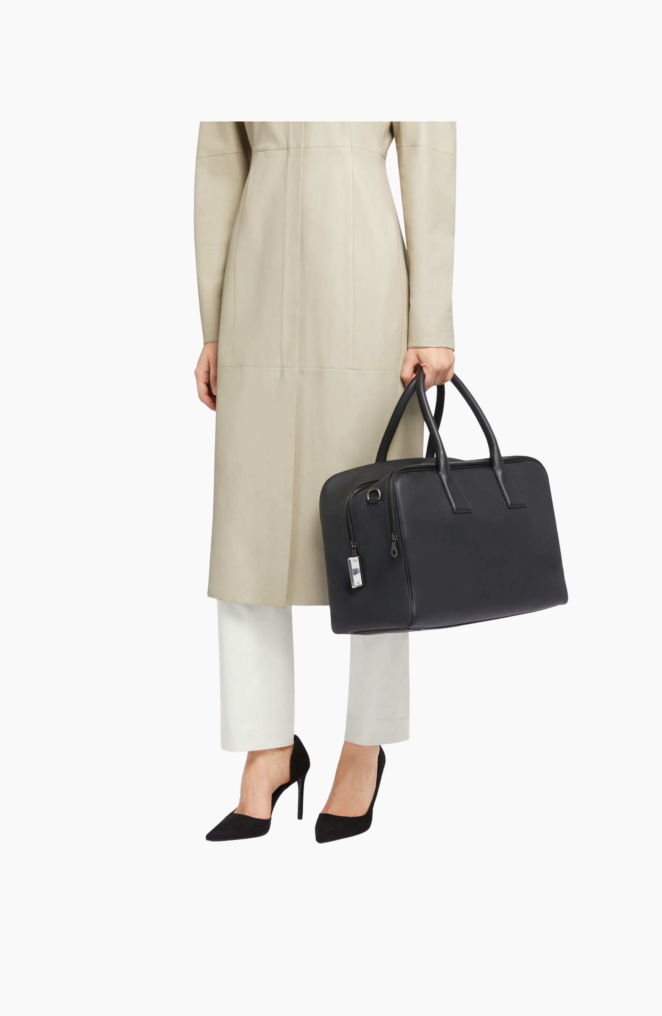 Aviteur Cristallo Weekend Bag, Alternate, color, Black