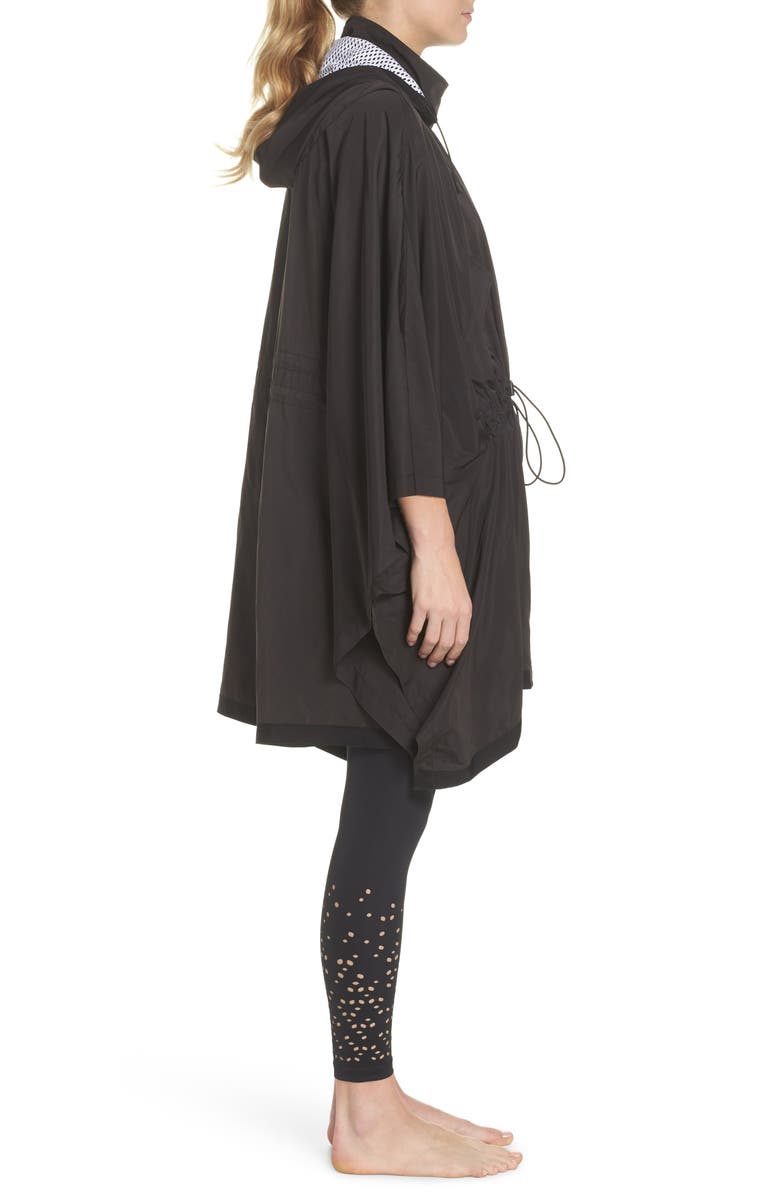 Blanc Noir Stormie Poncho, Alternate, color, 