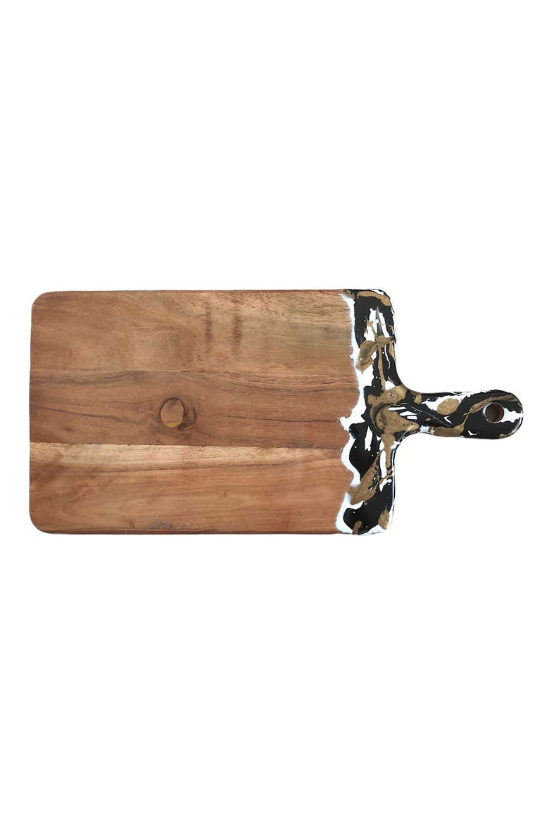 Acacia Wood Platter, Main, color, BROWN