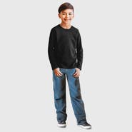 CITY THREADS Boys Long Sleeve Soft 100% Cotton Jersey T-Shirt