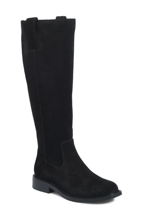 Samantha III Leather Knee High Boot