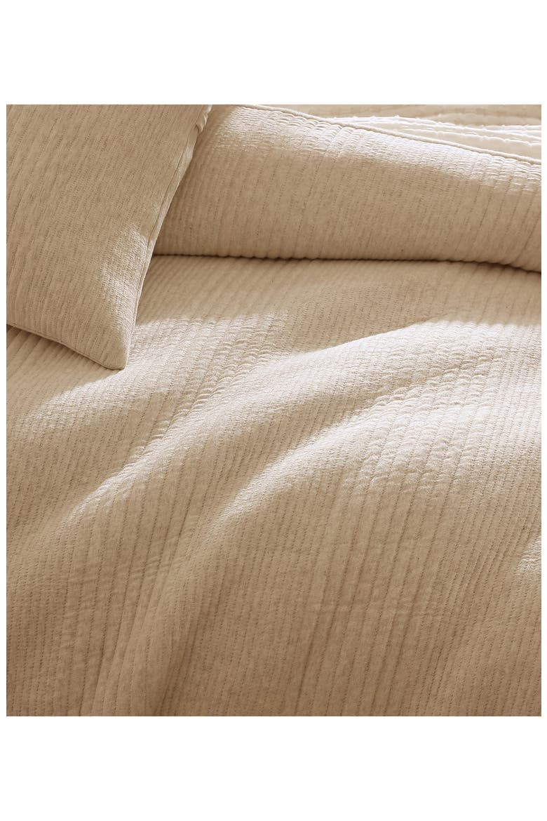 Pure Rib Comforter & Sham Set, Alternate, color, OATMEAL