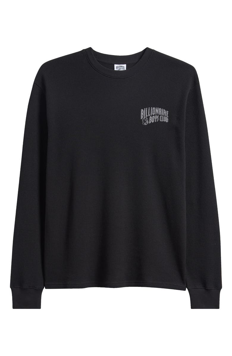 Billionaire Boys Club Thermal Knit Sweatshirt, Alternate, color, Black