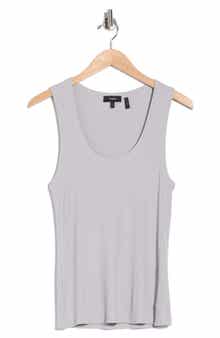 Scoop Neck Ribbed Tank