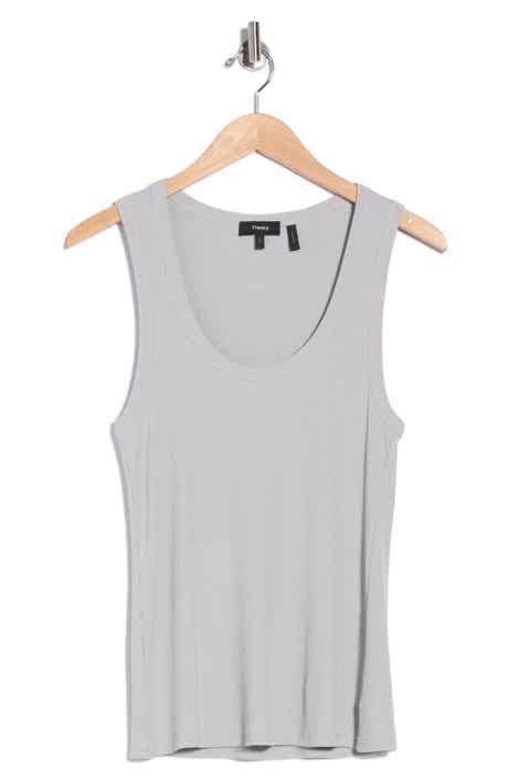 Scoop Neck Ribbed Tank