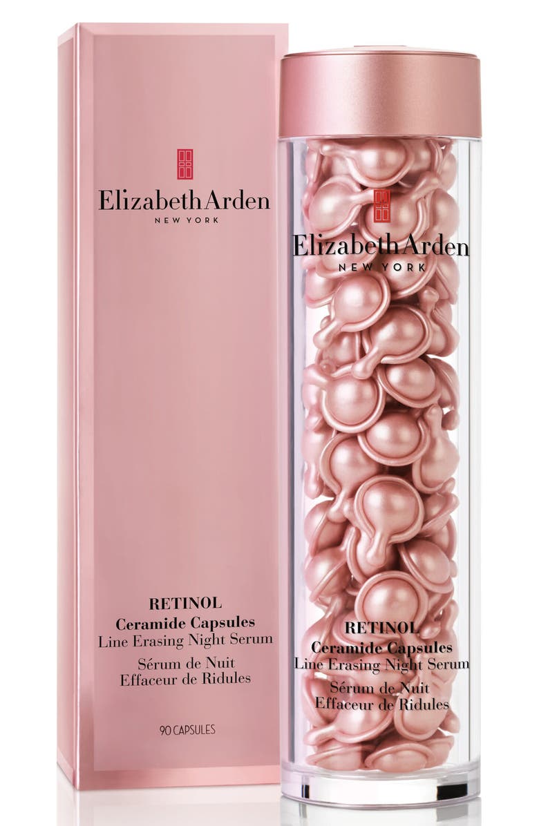 Elizabeth Arden Retinol Ceramide Line Erasing Night Serum Capsules, Alternate, color, 