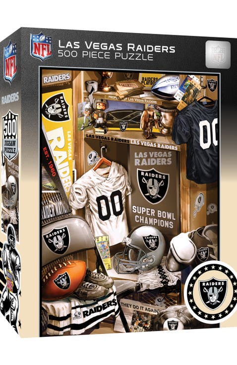 Las Vegas Raiders Locker Room 500 Puzzle