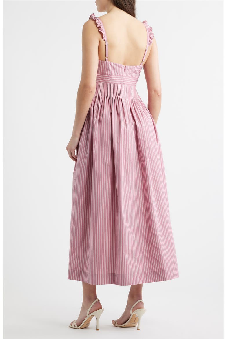 The Olive Cotton Sundress, Alternate, color, FOXGLOVE
