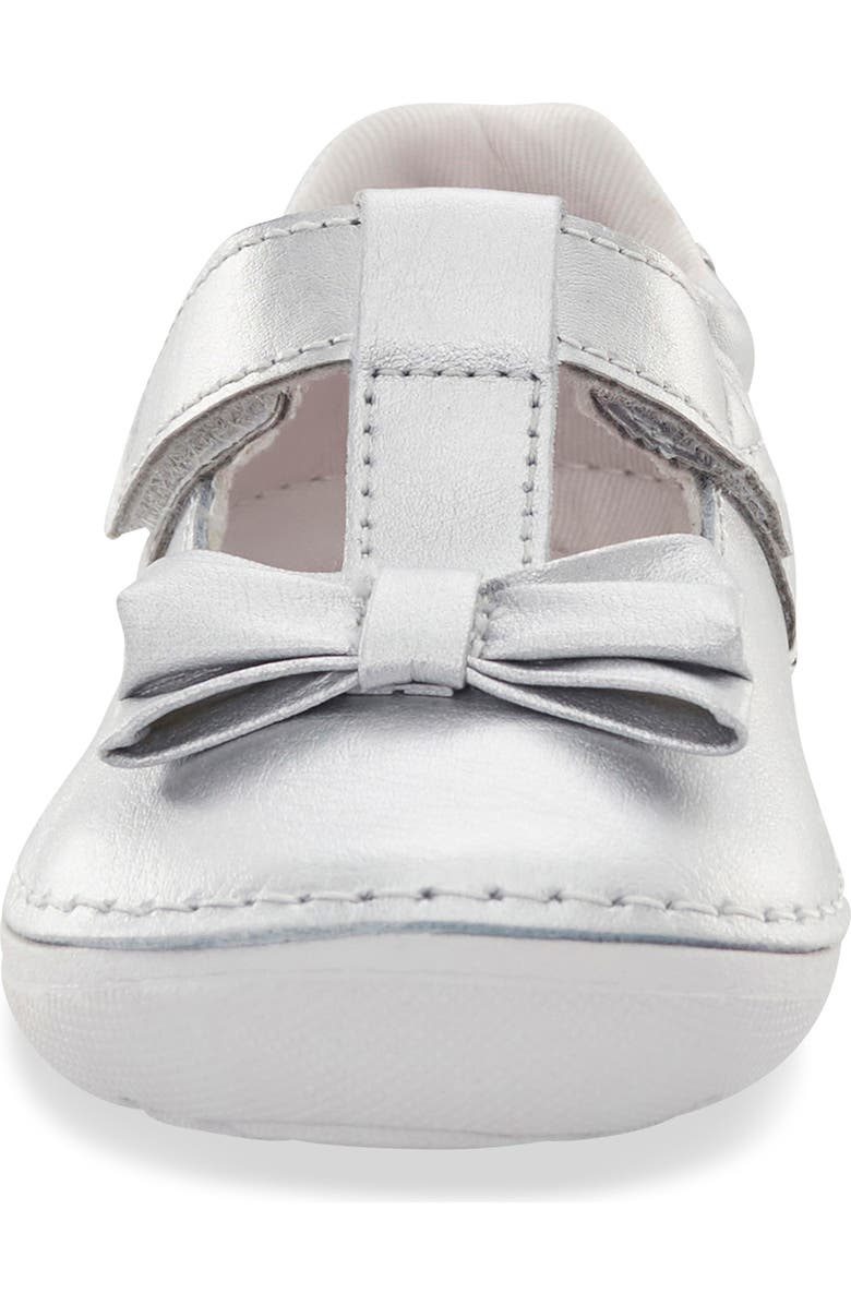 Stride Rite Kids' Faye Mary Jane, Alternate, color, Silver