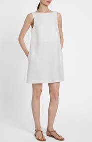 Santorelli Jaclyn Sleeveless Shift Dress