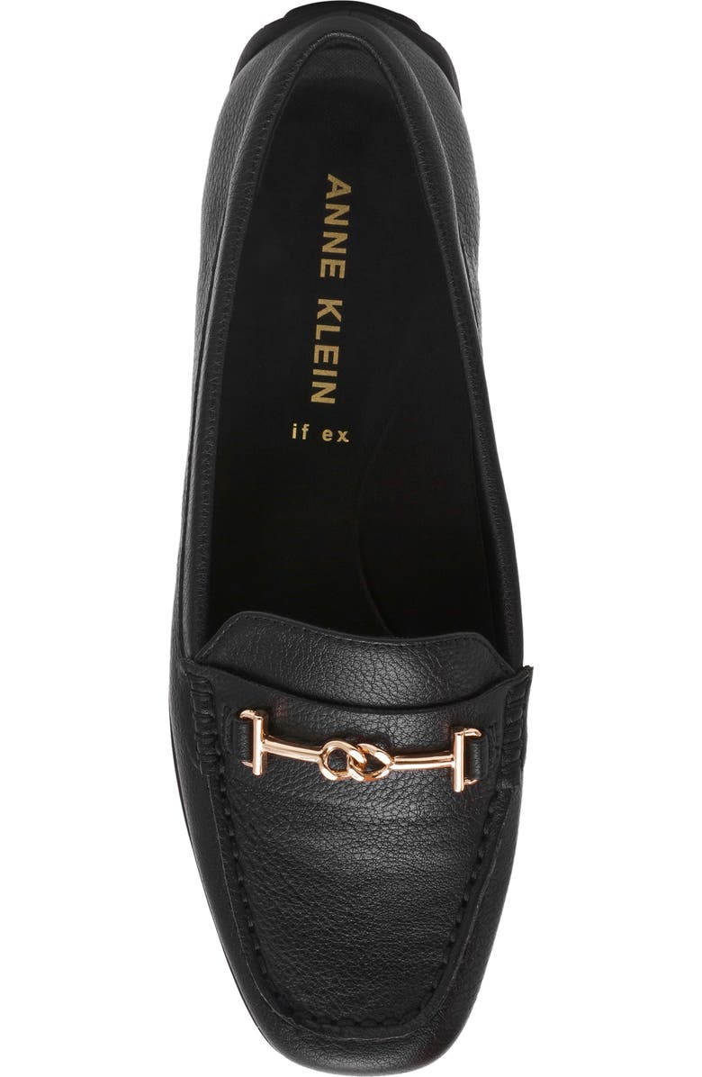 Anne Klein Hanna Bit Loafer, Alternate, color, Black