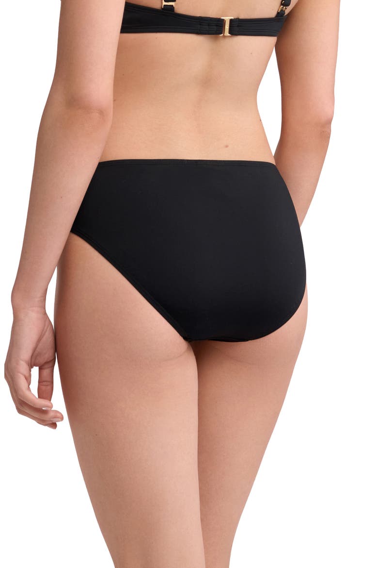 Ring Hipster Bikini Bottoms, Alternate, color, BLACK