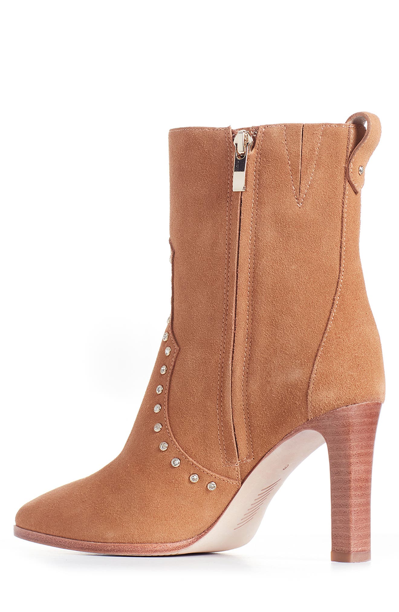 PAIGE Casey Pointed Toe Bootie, Alternate, color, 