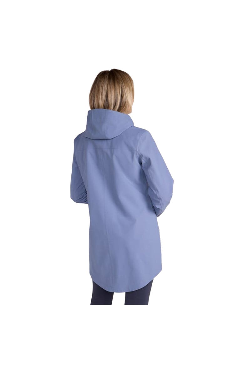 April Longline Waterproof Jacket, Alternate, color, Blue