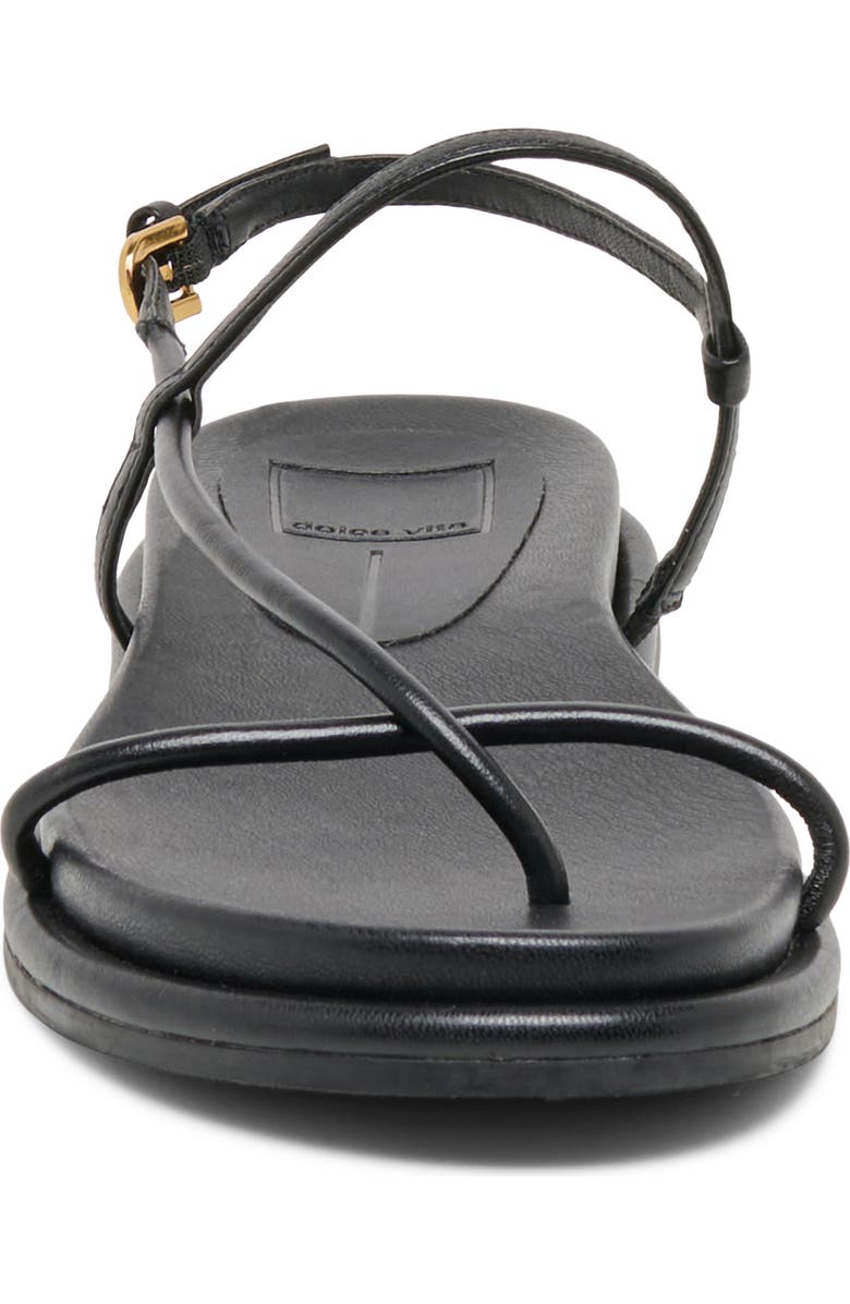 Dolce Vita Dom Strappy Sandal, Alternate, color, Black Leather